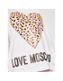 LOVE MOSCHINO Bluză W635505M 4183 Alb Regular Fit - Pled.ro