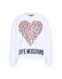 LOVE MOSCHINO Bluză W635505M 4183 Alb Regular Fit - Pled.ro