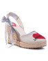 LOVE MOSCHINO Espadrile JA1048AI0AJM0104 Bej - Pled.ro