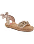 LOVE MOSCHINO Espadrile JA16032G0AJJ0900 Auriu - Pled.ro