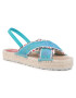 LOVE MOSCHINO Espadrile JA16043G0AJL0702 Albastru - Pled.ro