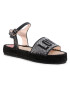 LOVE MOSCHINO Espadrile JA16053G0AJA0000 Negru - Pled.ro