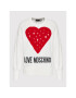 LOVE MOSCHINO Pulover WSM1011X 1472 Alb Regular Fit - Pled.ro