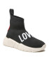 LOVE MOSCHINO Sneakers JA15123G1FIZ800A Negru - Pled.ro