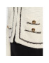 Luisa Spagnoli Cardigan Mansarda 0576702 Bej Regular Fit - Pled.ro