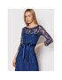 Luisa Spagnoli Rochie cocktail Posta 538740 Bleumarin Regular Fit - Pled.ro