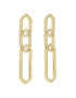 Luv AJ Cercei The Slash Chain Studs FW22-E-SCS-G Auriu - Pled.ro