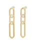 Luv AJ Cercei The Slash Chain Studs FW22-E-SCS-G Auriu - Pled.ro