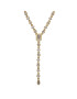 Luv AJ Colier Stellar Bezel Lariat HOL22-N-SBL-G Auriu - Pled.ro