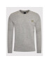 Lyle & Scott Bluză Crew Neck ML424VOG Gri Regular Fit - Pled.ro