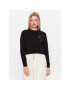 Lyle & Scott Bluză Cropped Sweatshirt MLW1609V Negru Regular Fit - Pled.ro