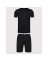 Lyle & Scott Pijama Charlie LSLSET900 Negru Regular Fit - Pled.ro