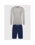 Lyle & Scott Pijama Hugo LSLSET921 Gri - Pled.ro