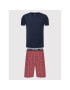 Lyle & Scott Pijama Kyle LSLSET903 Colorat Regular Fit - Pled.ro