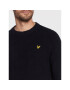 Lyle & Scott Pulover Thermal Stitch KN1708V Bleumarin Regular Fit - Pled.ro