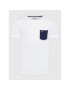 Lyle & Scott Tricou Contrast Pocket TS831VOG Alb Regular Fit - Pled.ro