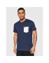 Lyle & Scott Tricou Contrast Pocket TS831VOG Bleumarin Regular Fit - Pled.ro