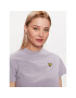 Lyle & Scott Tricou Cropped T-shirt TSW1607V Violet Regular Fit - Pled.ro