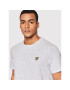 Lyle & Scott Tricou Plain TS400VOG Gri Regular Fit - Pled.ro