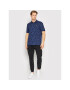 Lyle & Scott Tricou polo Splatter Print SP1608V Bleumarin Relaxed Fit - Pled.ro