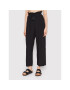 Malai Pantaloni din material Hailee C91001 Negru Relaxed Fit - Pled.ro