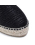 Manebi Espadrile Flat Valenciana G 0.1 P0 Negru - Pled.ro