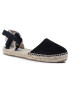 Manebi Espadrile Flat Valenciana K 1.0 P0 Negru - Pled.ro