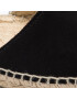 Manebi Espadrile Flat Valenciana K 1.0 P0 Negru - Pled.ro