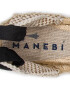 Manebi Espadrile Flat Valenciana K 1.0 P0 Negru - Pled.ro