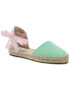 Manebi Espadrile Flat Valenciana M 3.1 P0 Verde - Pled.ro