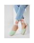 Manebi Espadrile Flat Valenciana M 3.1 P0 Verde - Pled.ro