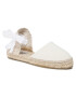 Manebi Espadrile Flat Valenciana O 4.0 P0 Alb - Pled.ro