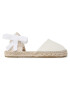 Manebi Espadrile Flat Valenciana O 4.0 P0 Alb - Pled.ro