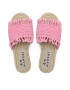 Manebi Espadrile Fringed Knots Raffia Jute Sandals V 2.9 Y0 Roz - Pled.ro