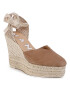 Manebi Espadrile Heart Shape Wedges W 1.9 WH Maro - Pled.ro