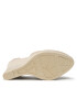 Manebi Espadrile Heart-Shaped Wedge Espadrilles M 1.1 WH Bej - Pled.ro