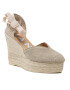 Manebi Espadrile Heart-Shaped Wedge Espadrilles O 7.1 WH Bej - Pled.ro