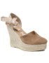 Manebi Espadrile Heart-Shaped Wedge Espadrilles W 1.9 WH Maro - Pled.ro