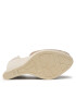 Manebi Espadrile Heart-Shaped Wedge Espadrilles W 1.9 WH Maro - Pled.ro