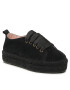 Manebi Espadrile Lace-Up Espadrilles R 2.2 E0 Negru - Pled.ro