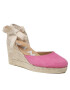 Manebi Espadrile Low Wedge Espadrilles R 1.0 WL Roz - Pled.ro