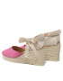 Manebi Espadrile Low Wedge Espadrilles R 1.0 WL Roz - Pled.ro