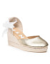 Manebi Espadrile Low Wedge Valenciana R 1.1 Wl Auriu - Pled.ro