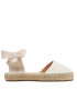 Manebi Espadrile Organic Hemp Flat Valenciana Espadrilles O 7.0 P0 Écru - Pled.ro