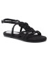 Manebi Espadrile Rope Sandals F 7.6 Y0 Negru - Pled.ro