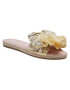 Manebi Espadrile Sandals With Bow G 5.7 J0 Galben - Pled.ro