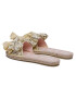 Manebi Espadrile Sandals With Bow G 5.7 J0 Galben - Pled.ro