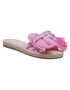 Manebi Espadrile Sandals With Bow G 5.8 J0 Roz - Pled.ro