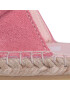 Manebi Espadrile Sandals With Bow M 2.0 J0 Roz - Pled.ro