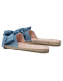 Manebi Espadrile Sandals With Bow M 3.0 J0 Albastru - Pled.ro